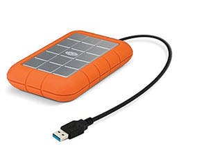 LaCie Rugged portable hard drive is fastest yet